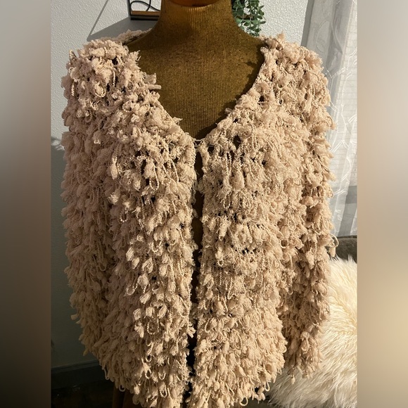 Aaron & Amber Cardigan Sweater with 3 Hook Closure - Picture 2 of 6